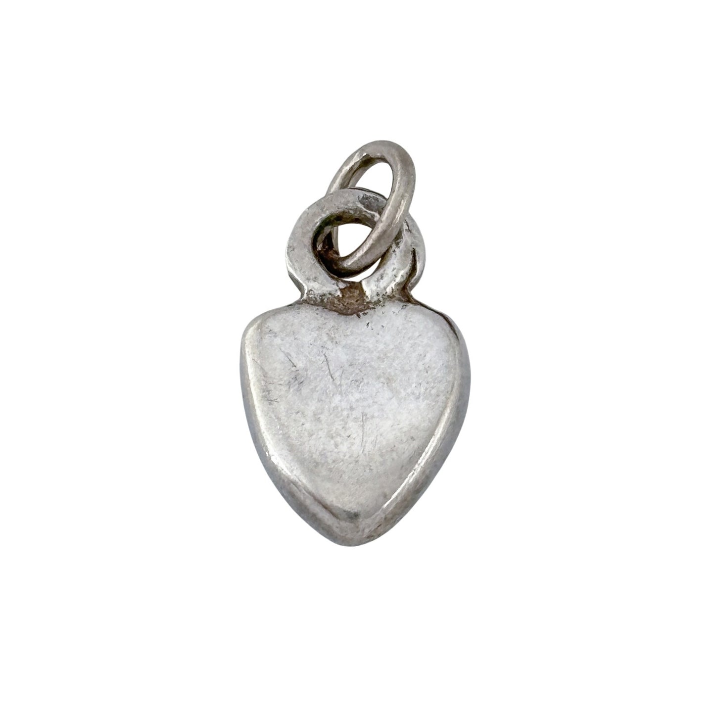 Vintage Sterling Silver 925 Turquoise Heart Pendant