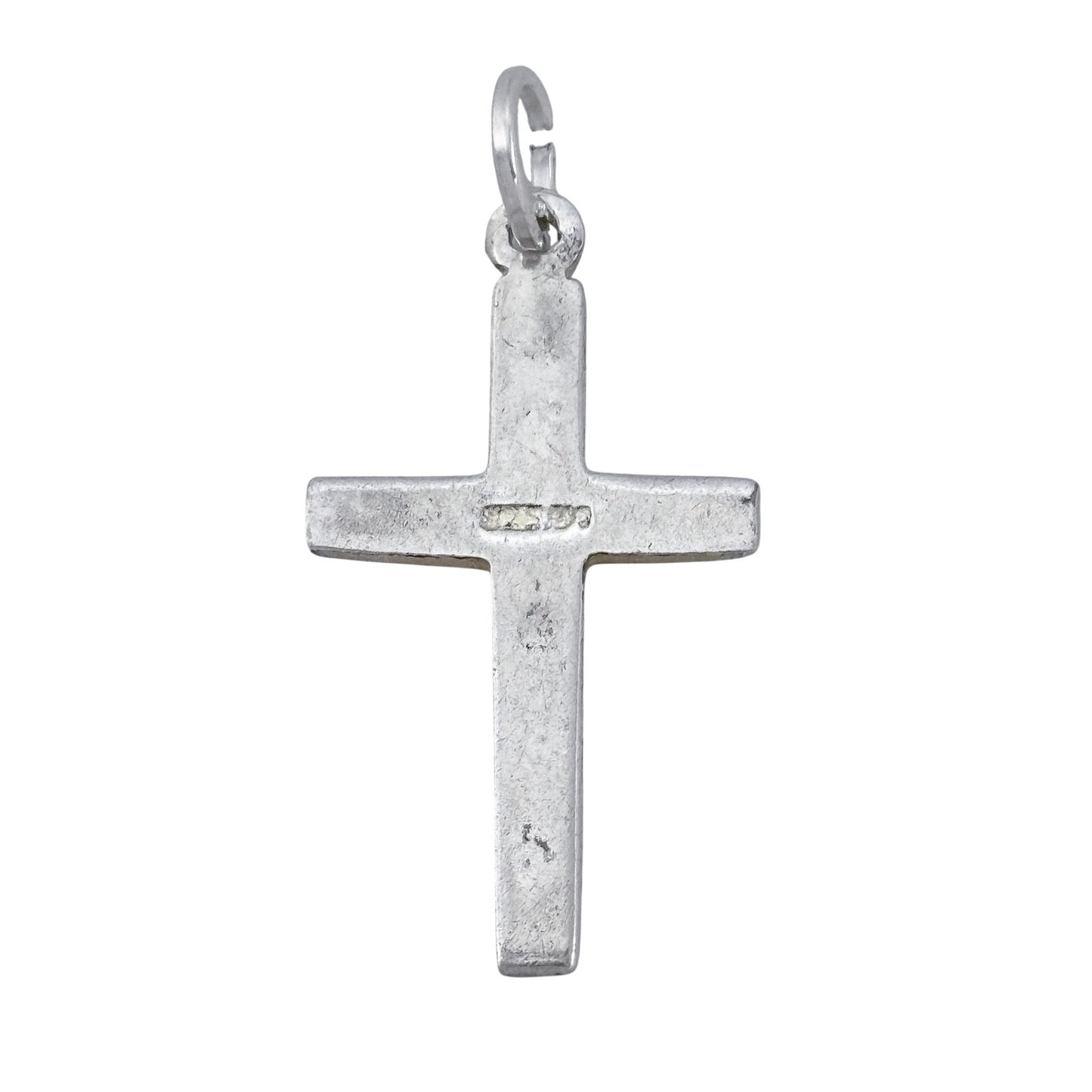 Vintage Sterling Silver 925 Star Cross Pendant