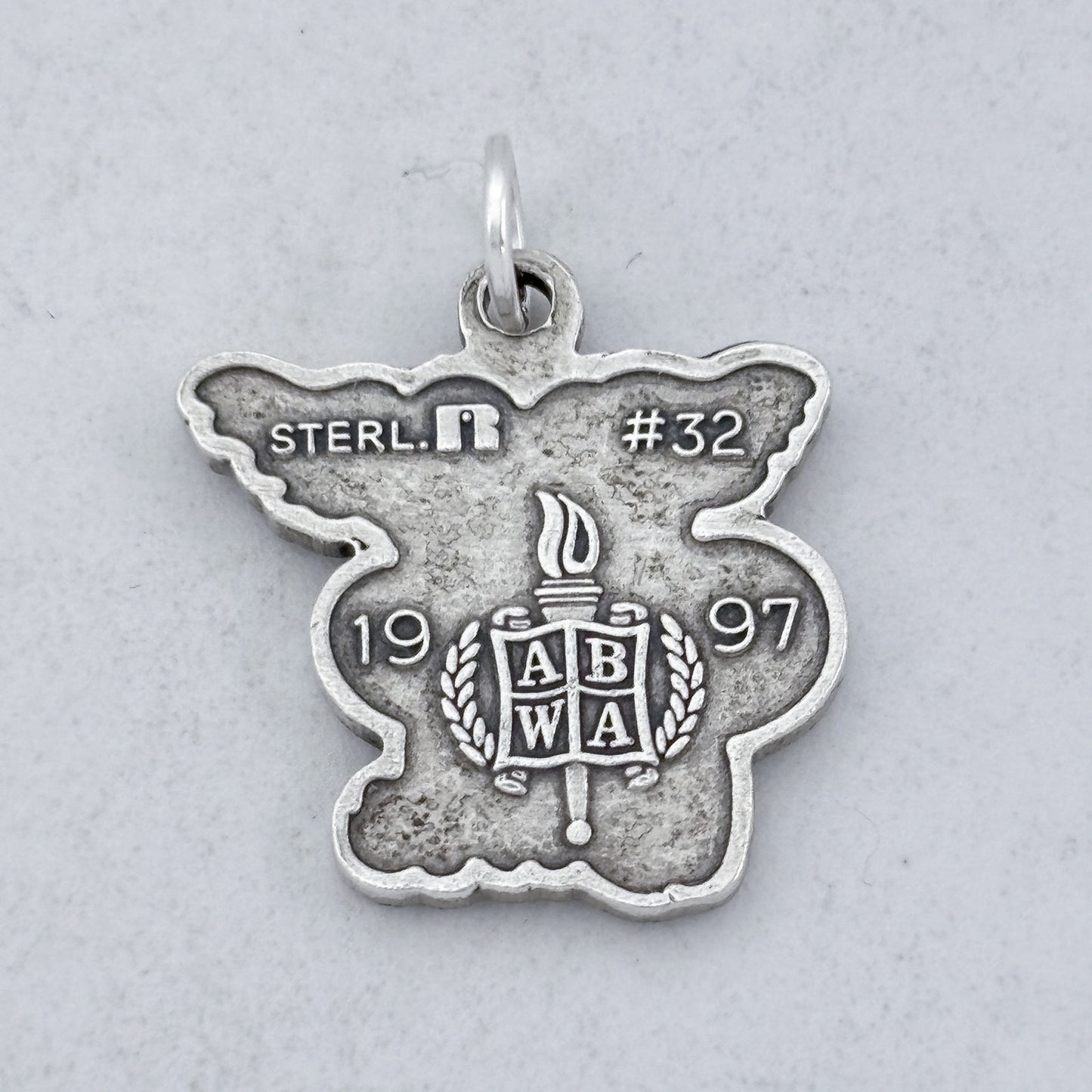 Vintage Sterling Silver 925 Unite ABWA Charm