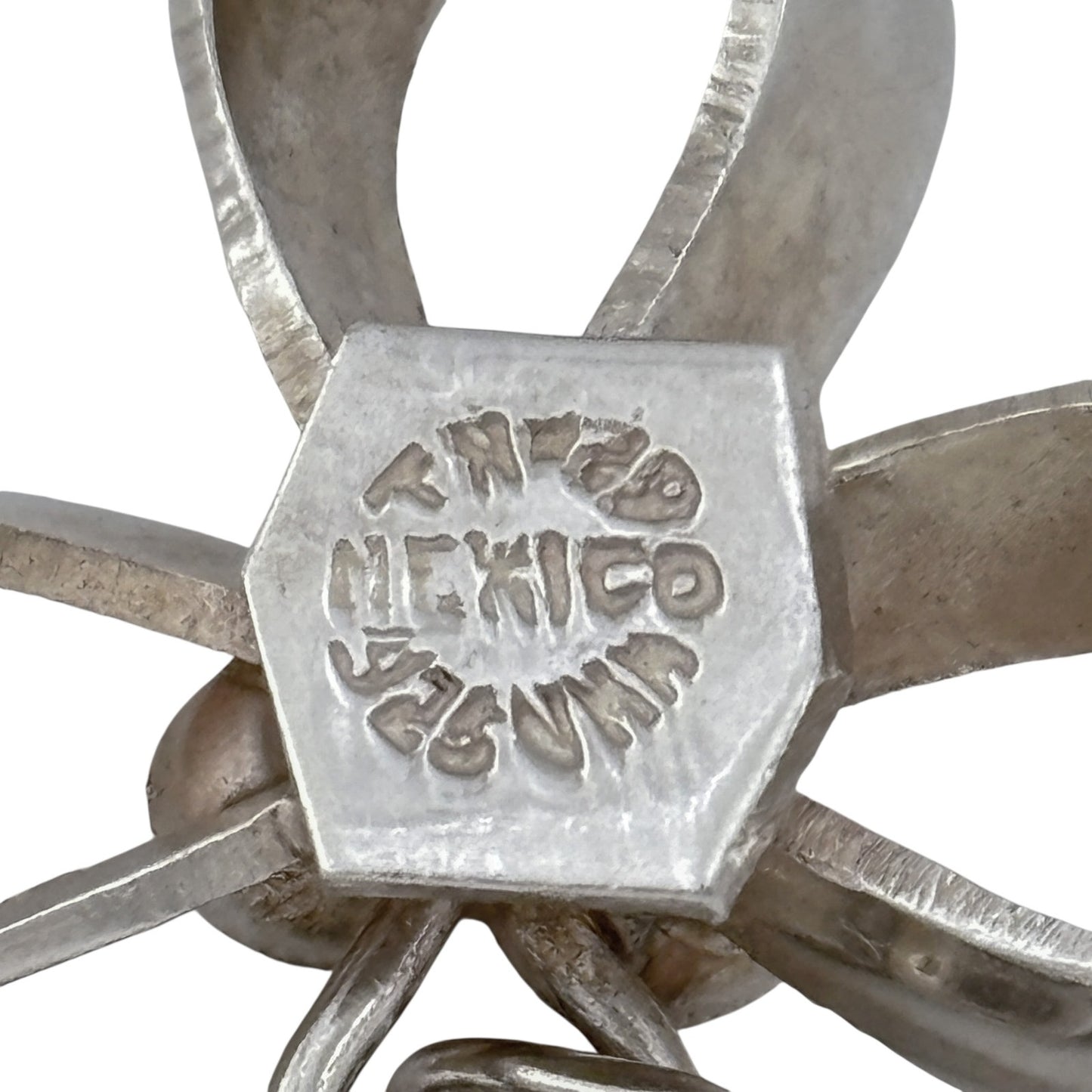 Vintage Sterling Silver 925 Bow Bells Brooch