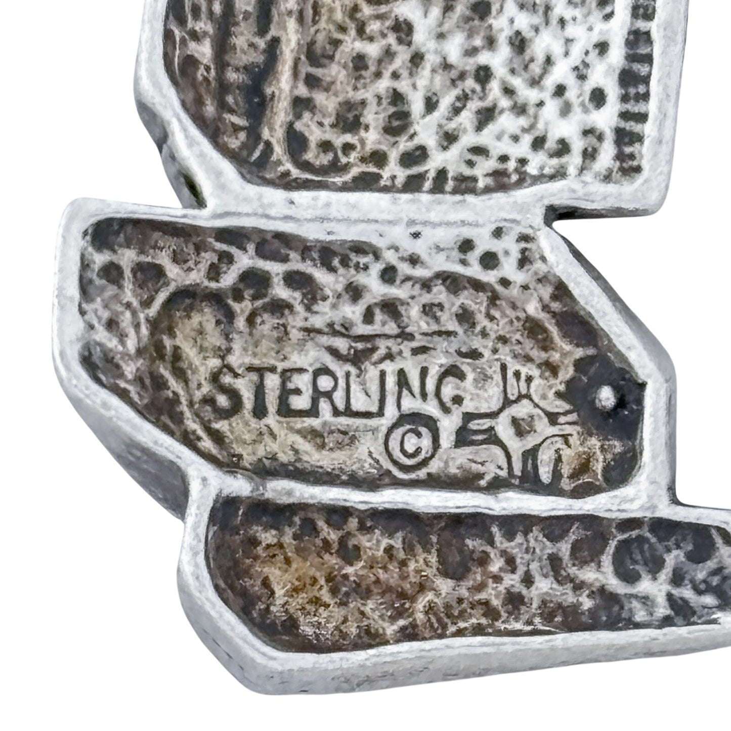 Vintage Sterling Silver 925 Computer Charm