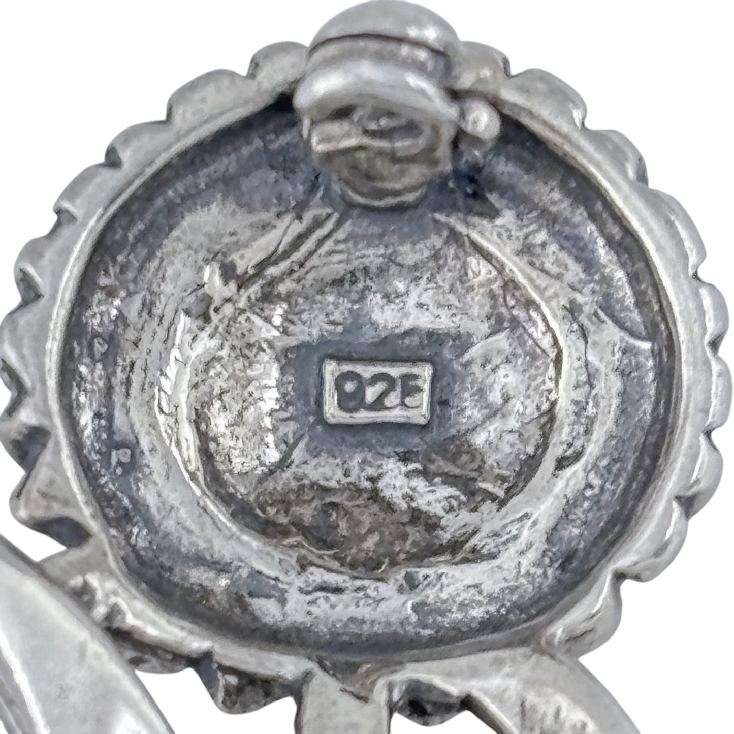 Vintage Sterling Silver 925 Watering Can Sunflower Brooch