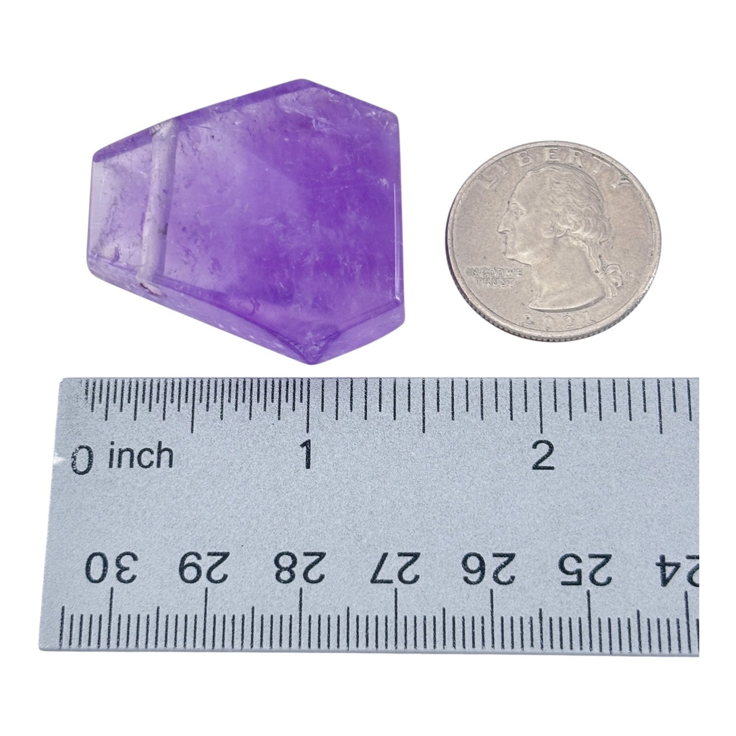 Chunky Amethyst Pendant