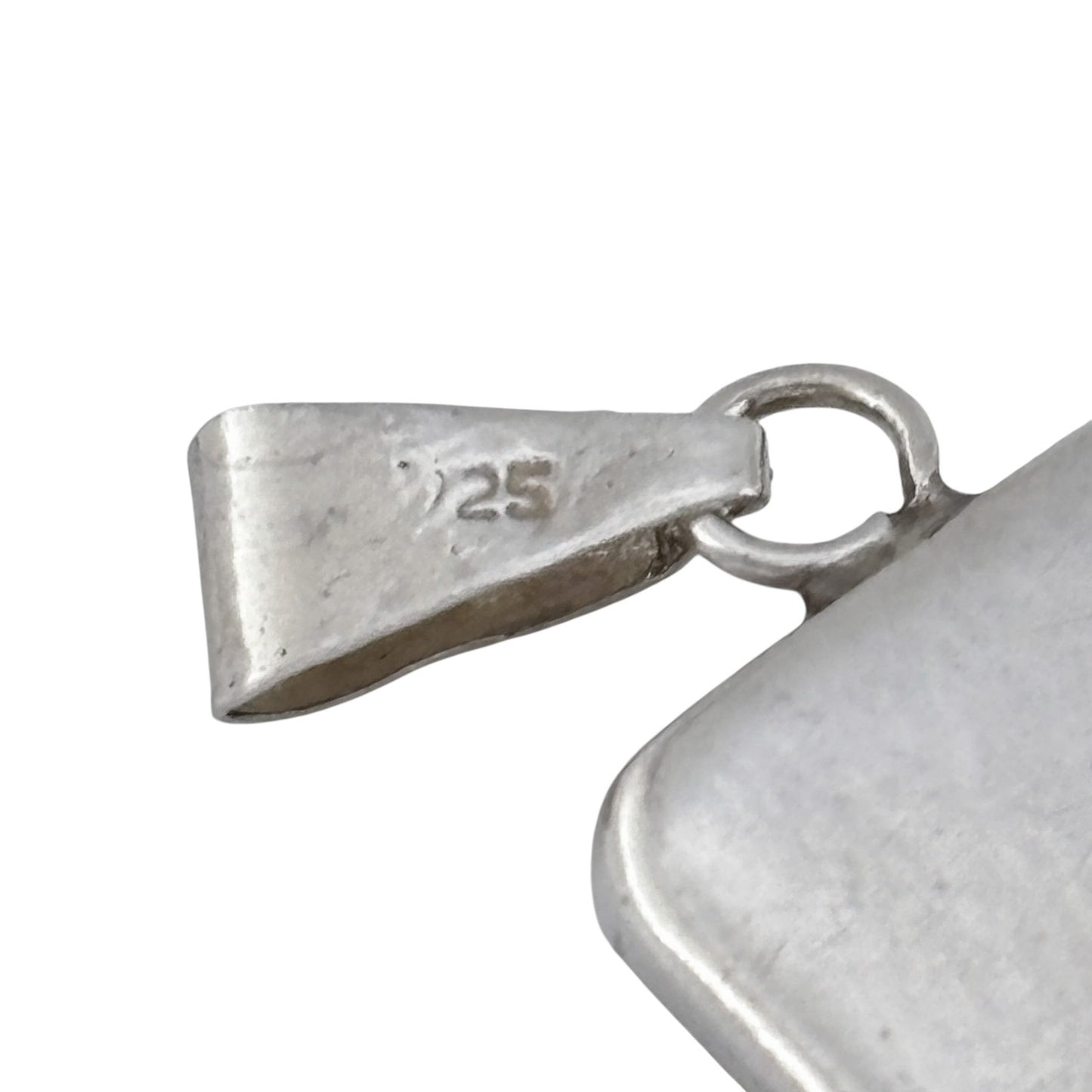 Vintage Sterling Silver 925 Four Leaf Clover Pendant
