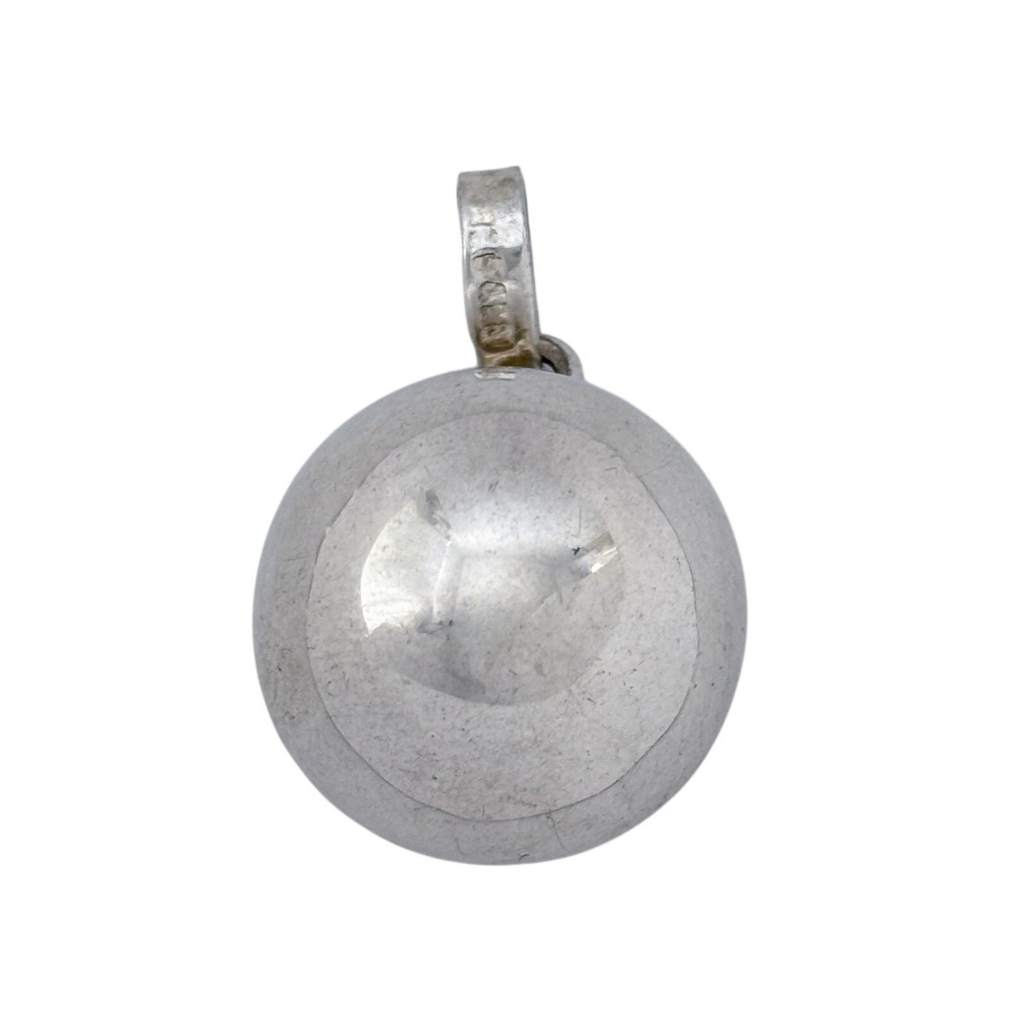 Vintage Sterling Silver 925 Jingle Ball Charm