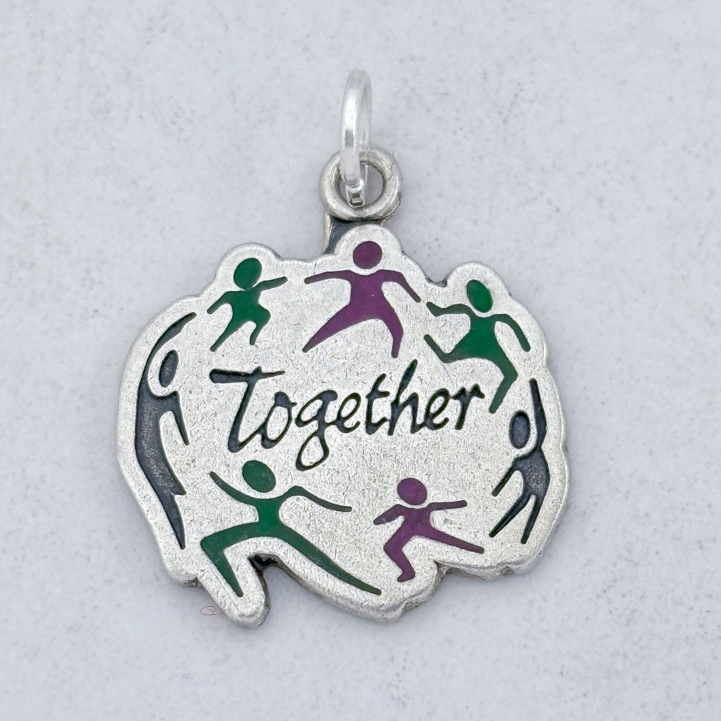 Vintage Sterling Silver 925 Together ABWA Charm