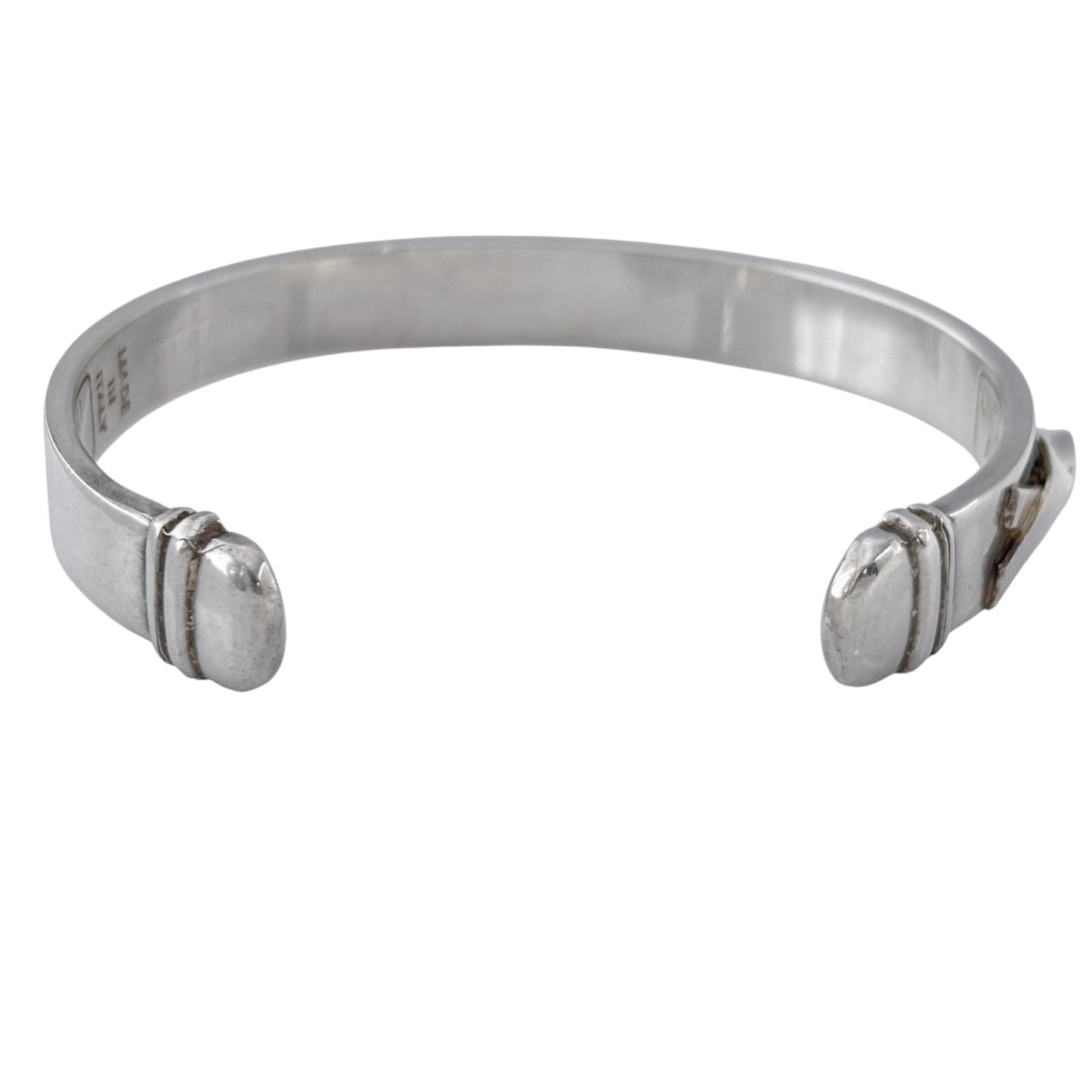 HIV/AIDS Awareness 90’s Silver Plated Until There's a Cure Cuff 7"
