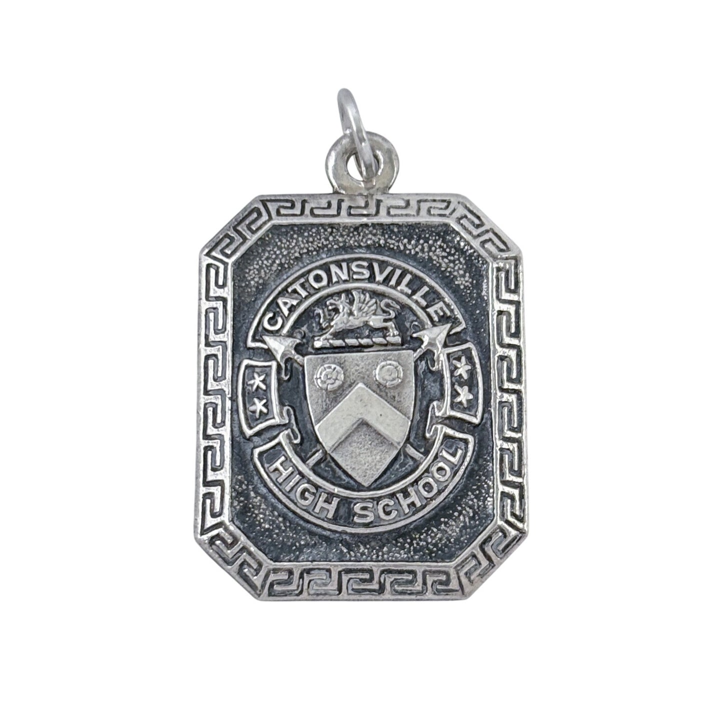 Vintage Sterling Silver 925 Catonsville High School Charm