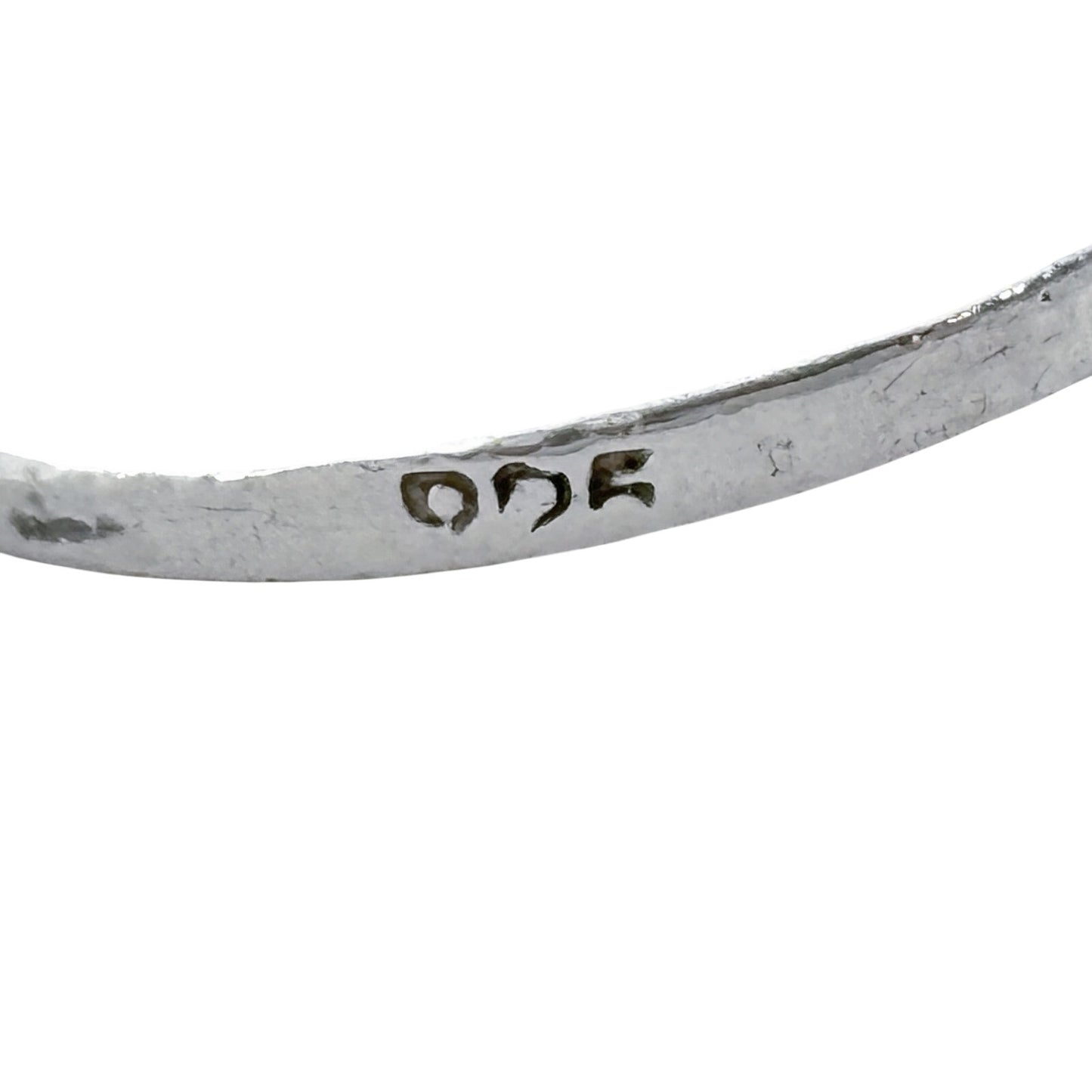 Vintage Sterling Silver 925 Monogram A Pendant