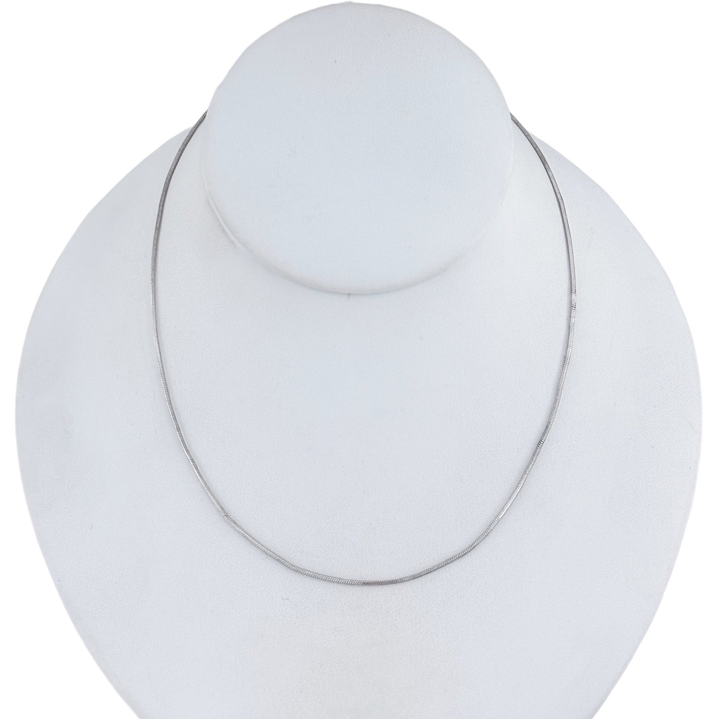 Vintage Italian Sterling Silver 925 Snake Chain Necklace 16"