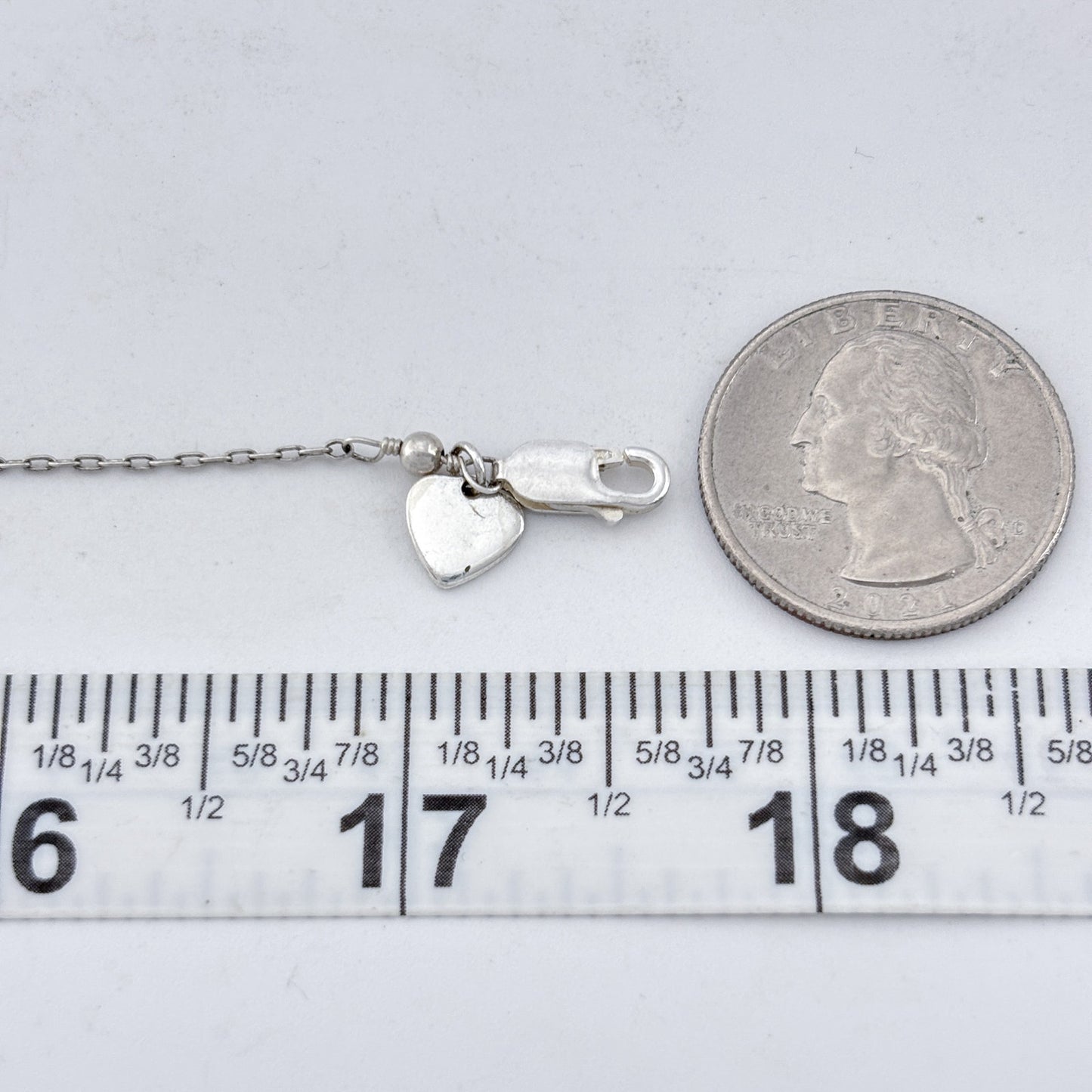 Vintage Sterling Silver 925 Sand Dollar Starfish Pearl Necklace 17.5"