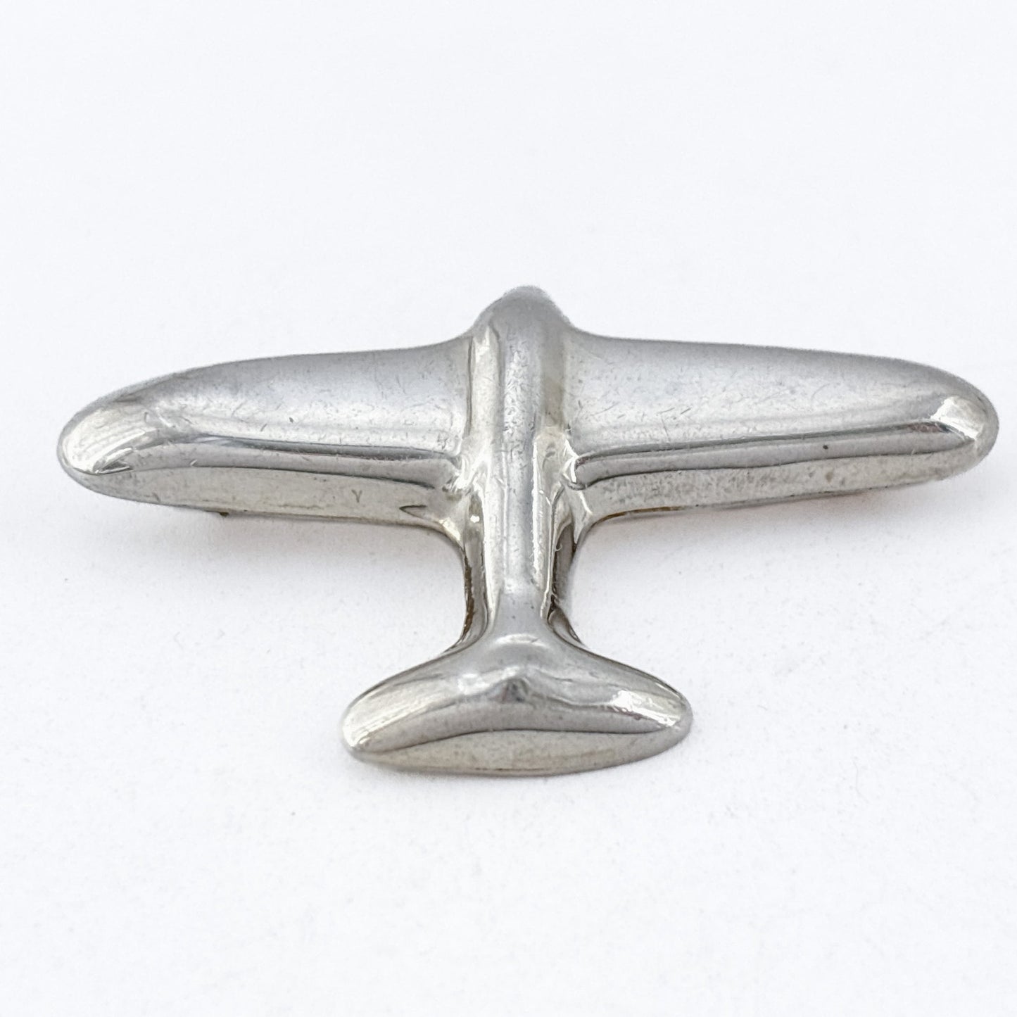 Vintage Mexican Taxco Sterling Silver 925 Airplane Brooch
