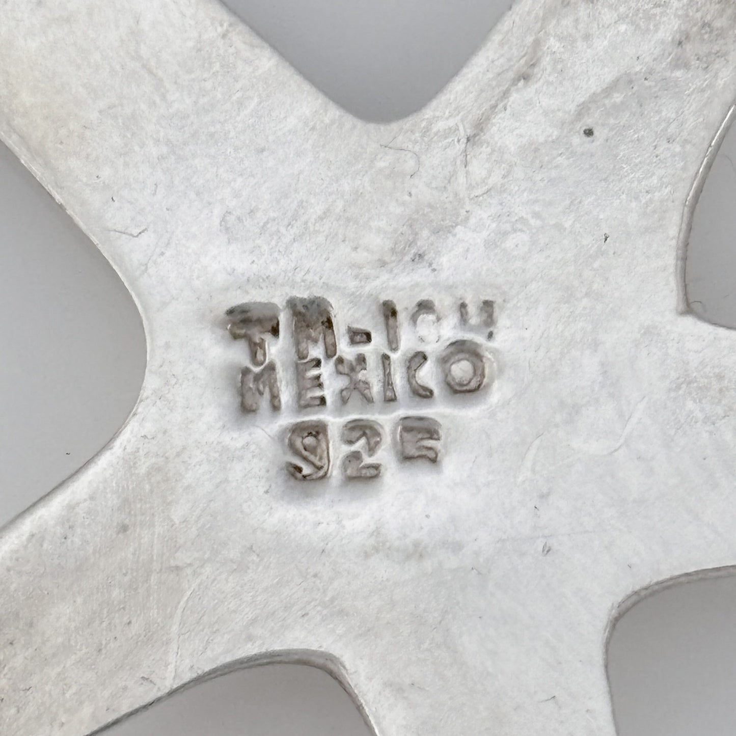 Vintage Sterling Silver 925 Starfish Brooch