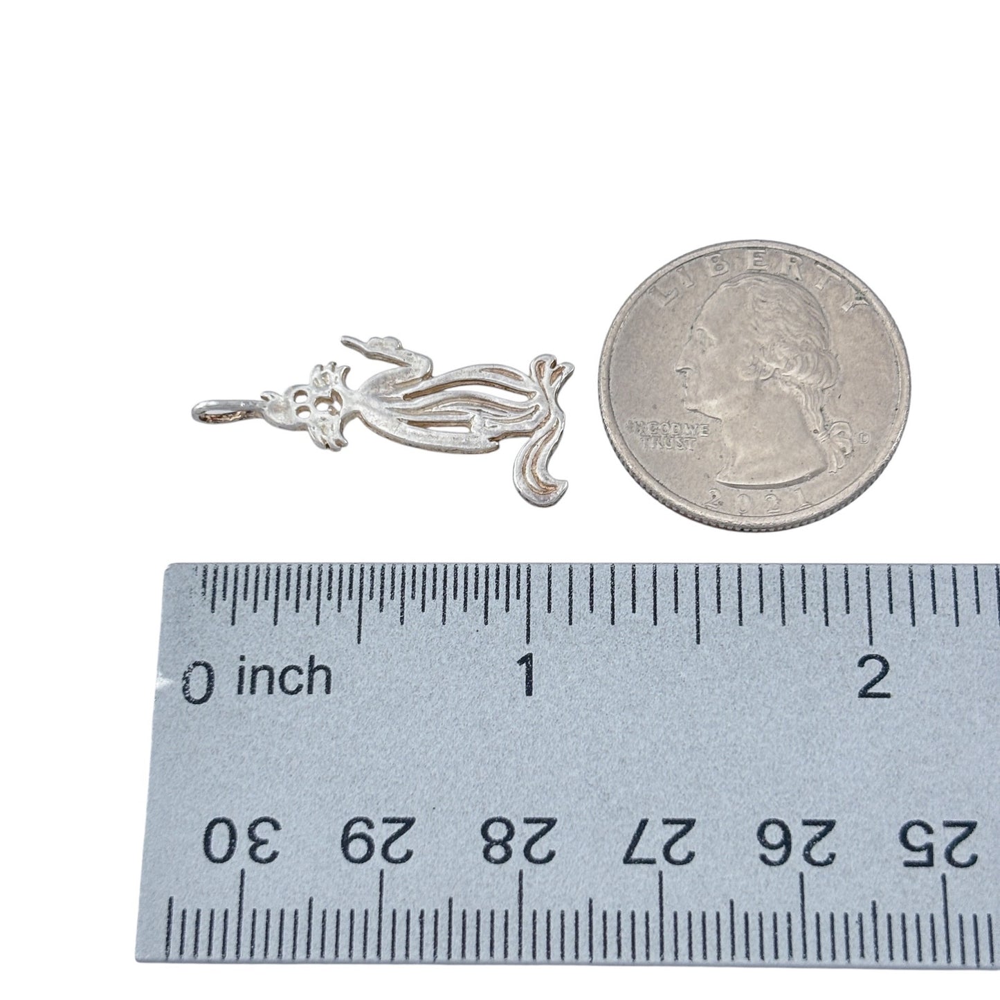 Vintage Sterling Silver 925 Sylvester The Cat Cut-Out Charm