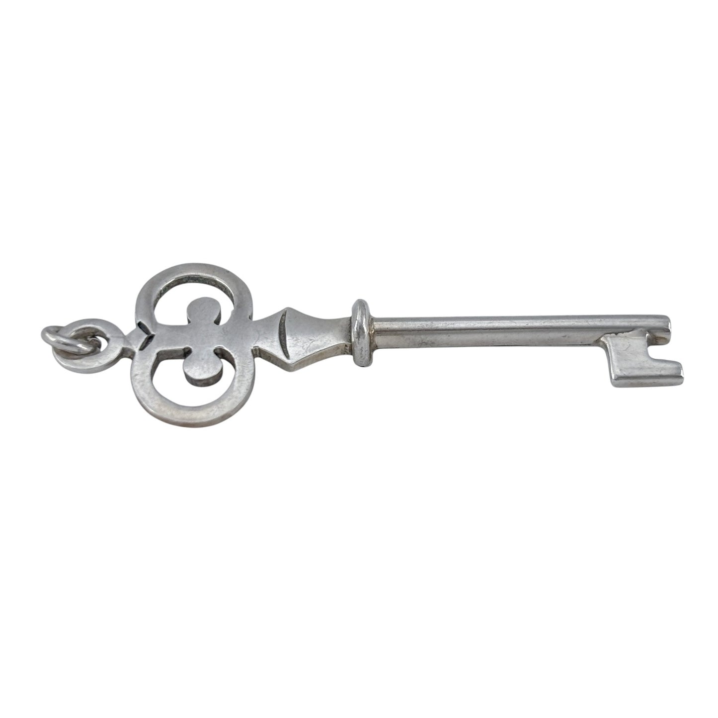 Vintage Sterling Silver 925 Key Pendant