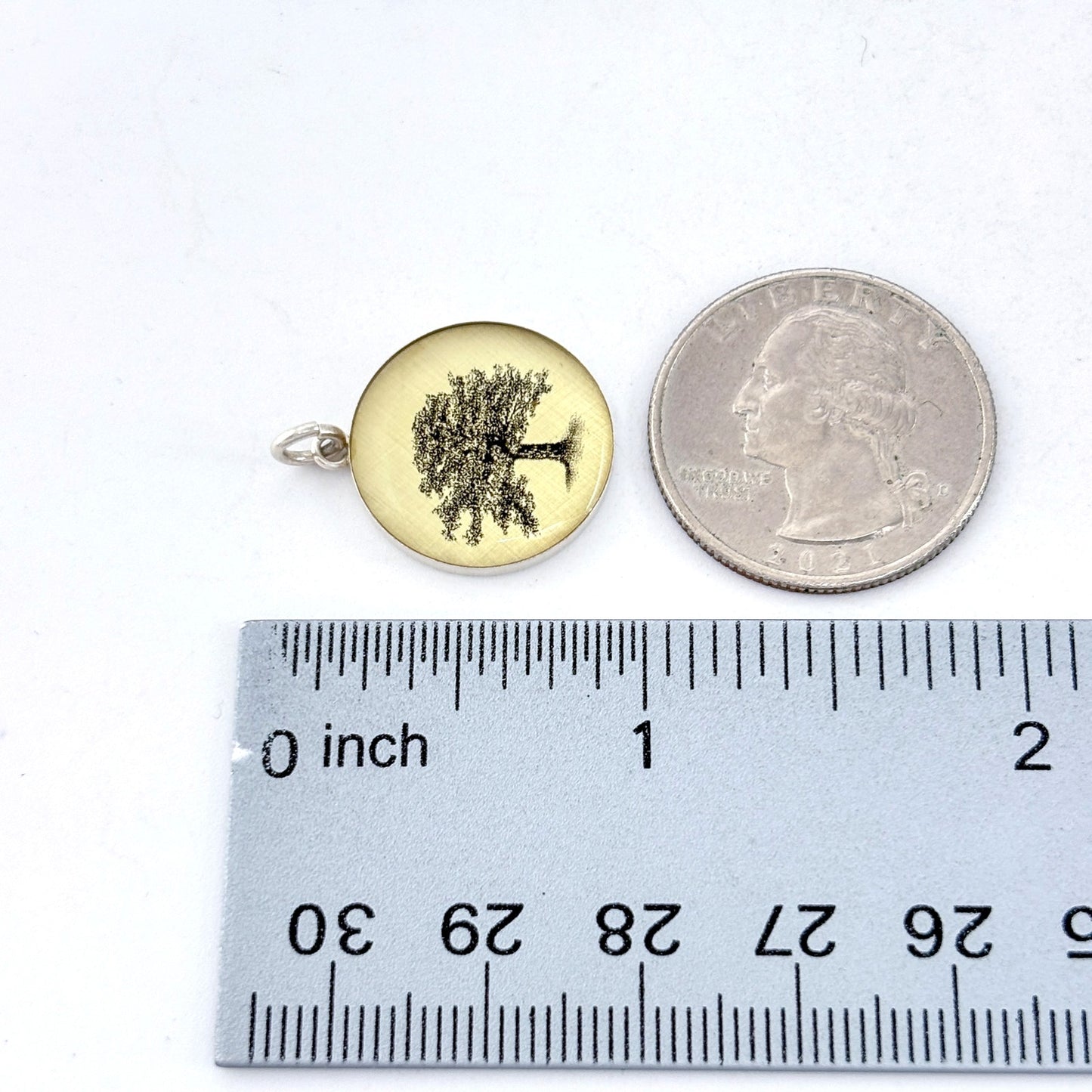 Vintage Sterling Silver 925 Tree of Life Pendant