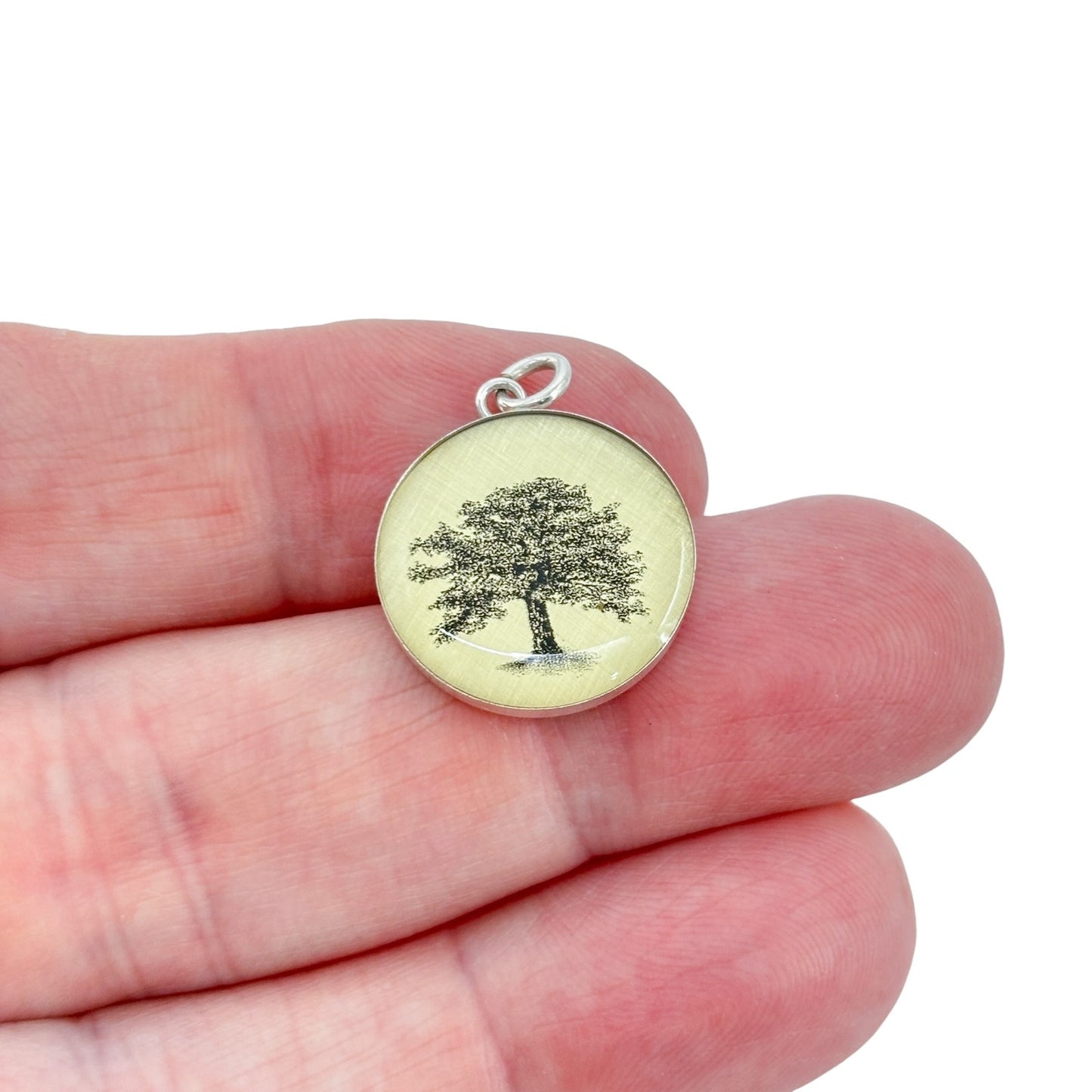 Vintage Sterling Silver 925 Tree of Life Pendant