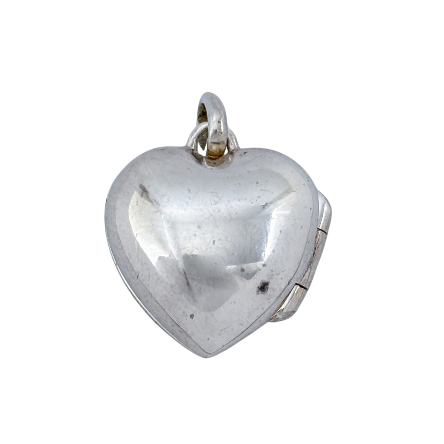 Vintage Sterling Silver 925 Domed Heart Locket