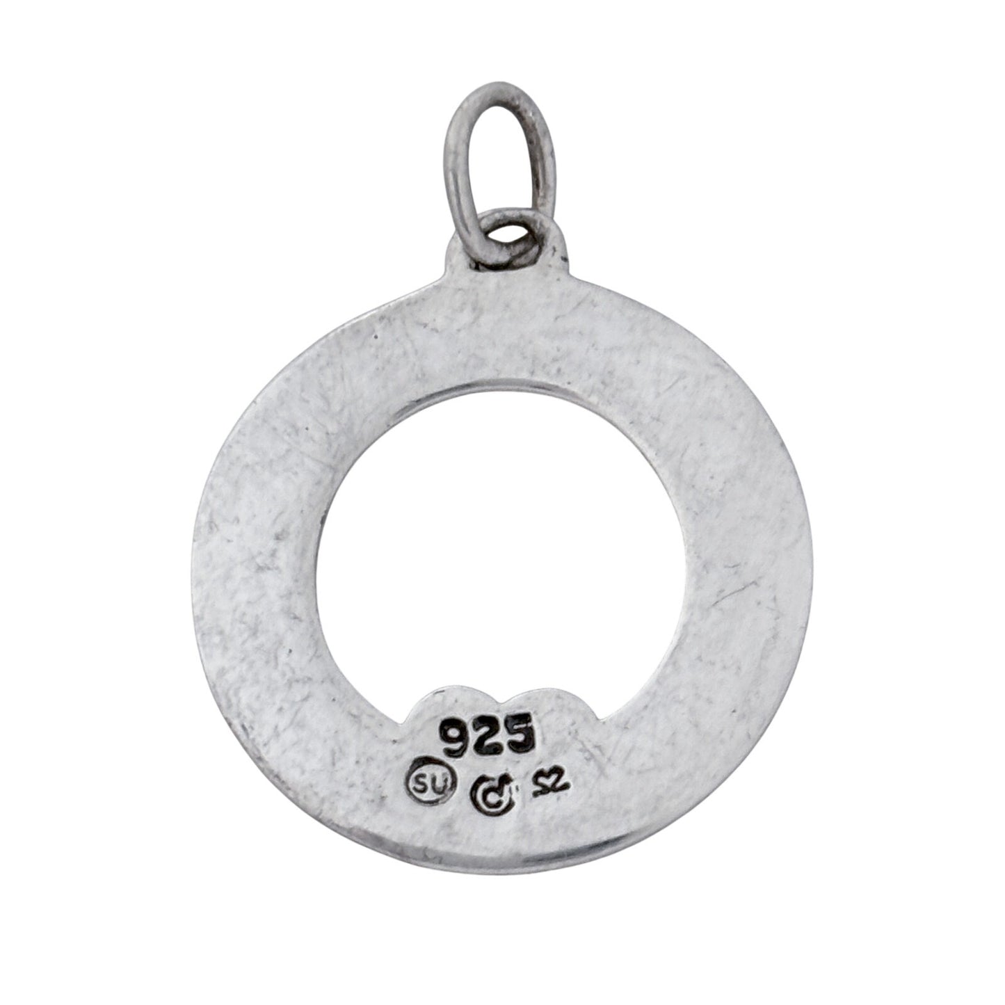 Vintage Sterling Silver 925 Millennium Heart Charm