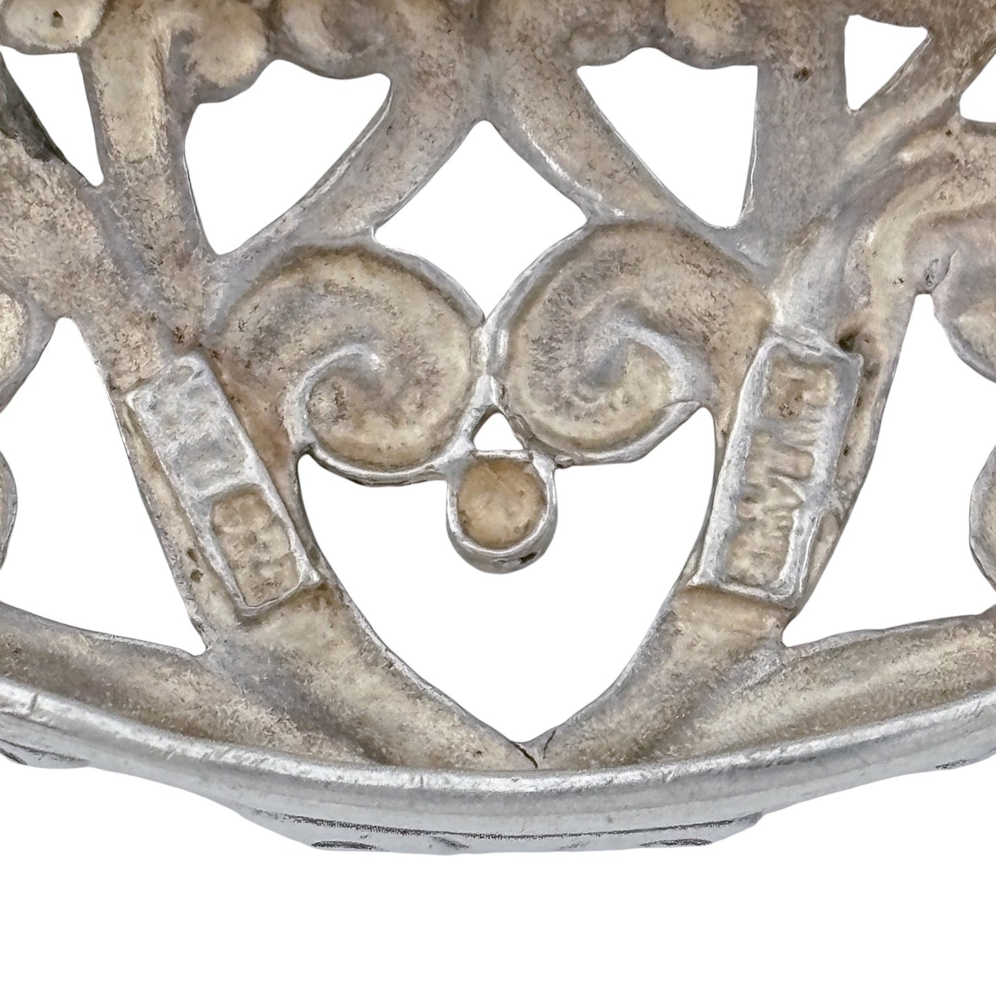 Vintage Sterling Silver 925 Heart Filigree Pendant