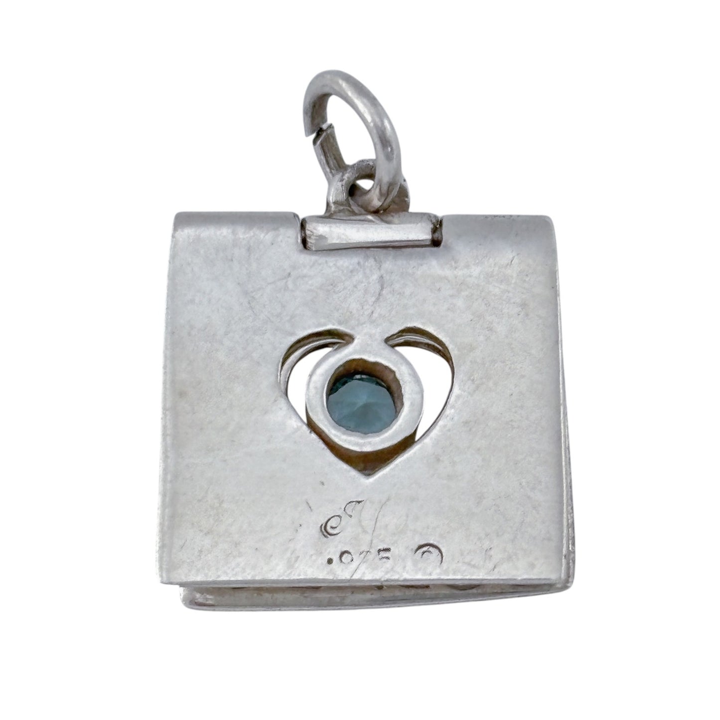 Vintage Sterling Silver 925 March “You Are Lovable” Charm