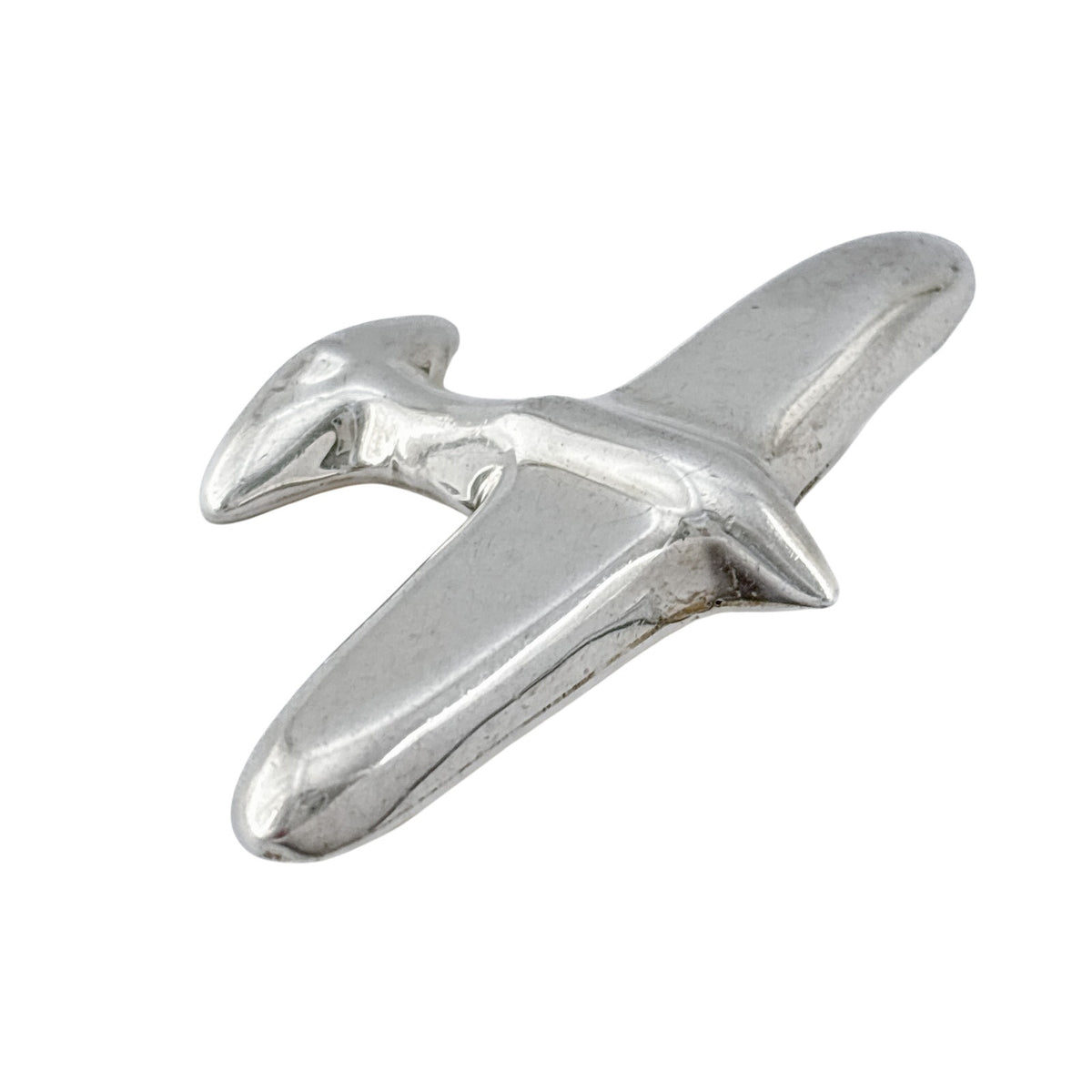 Vintage Mexican Taxco Sterling Silver 925 Airplane Brooch
