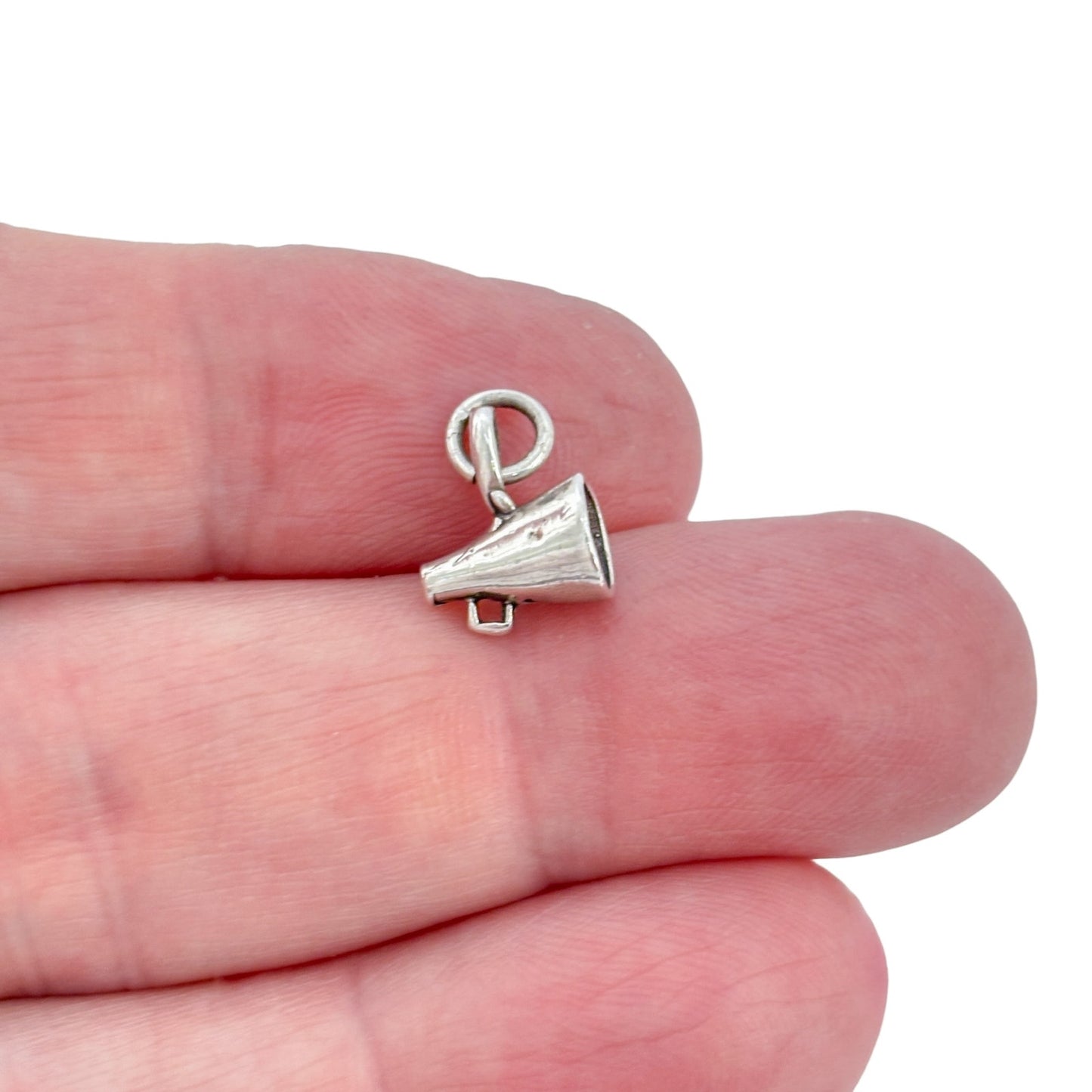Vintage Sterling Silver 925 Megaphone Charm