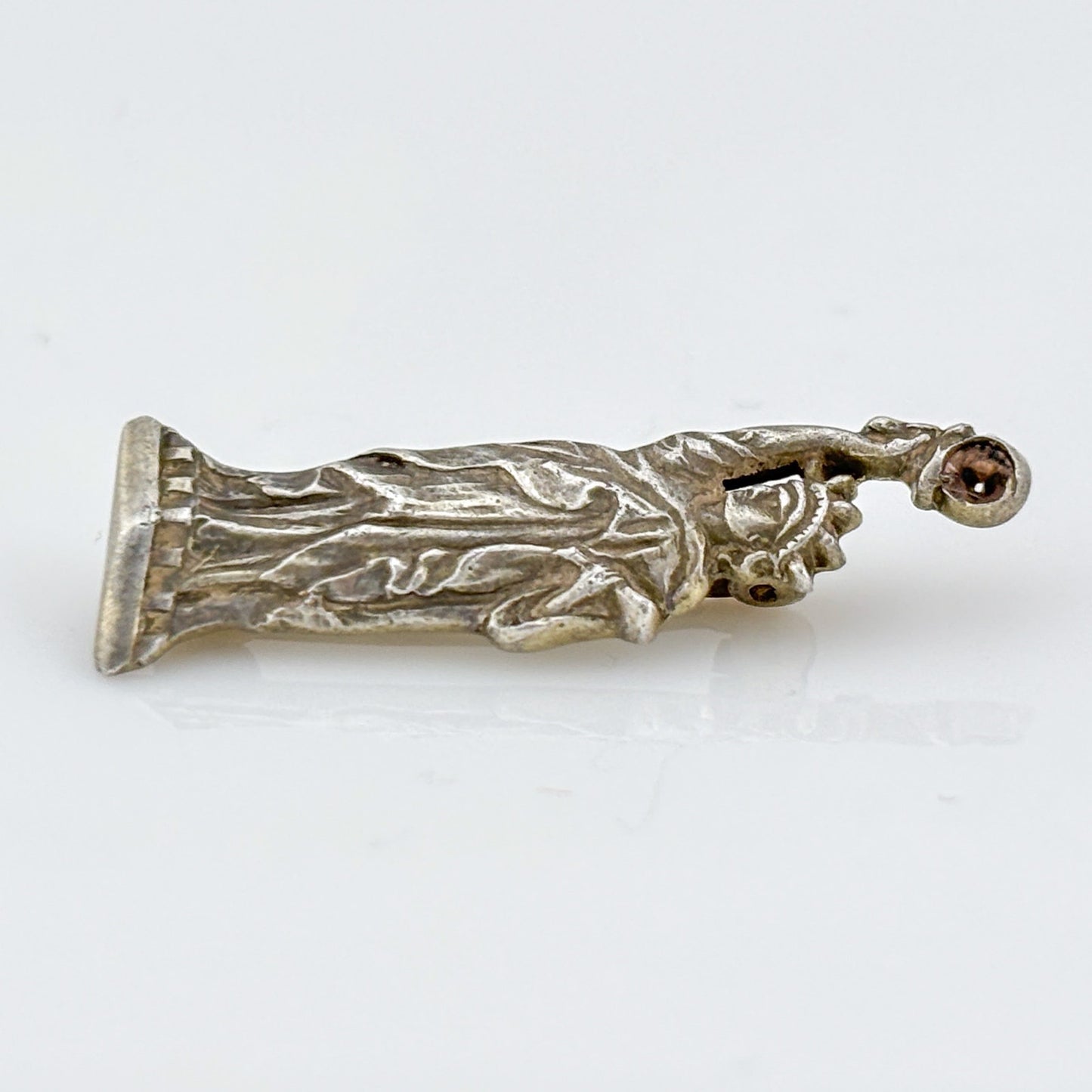 Vintage Sterling Silver 925 Statue of Liberty Brooch